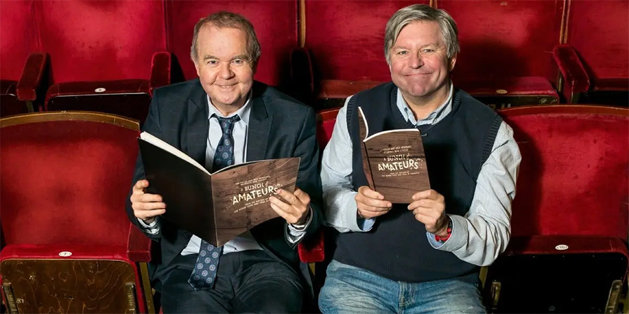 Image shows from L to R: Ian Hislop, Nick Newman