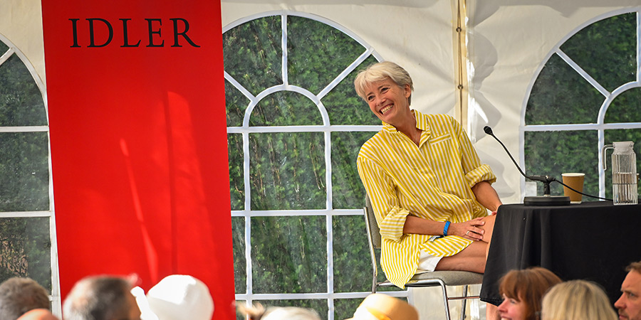 Idler Festival 2025. Emma Thompson. Credit: Monika Jakubowska Idler Festival 2025. Emma Thompson. Credit: Monika Jakubowska