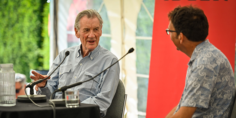 Idler Festival 2025. Michael Palin. Credit: Monika Jakubowska Idler Festival 2025. Michael Palin. Credit: Monika Jakubowska