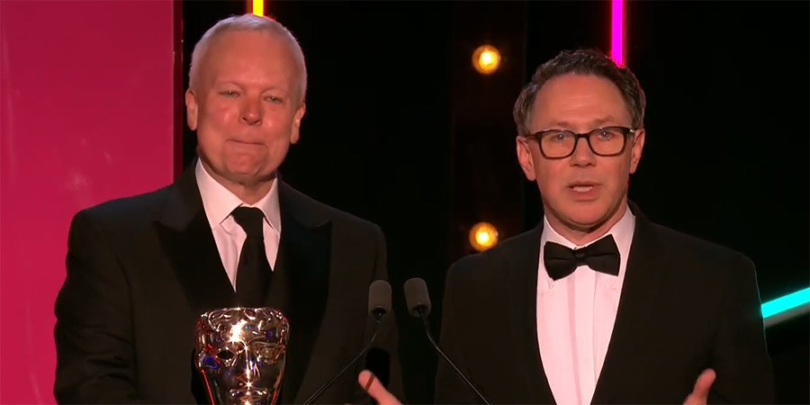BAFTA Craft Awards 2025. Image shows left to right: Steve Pemberton, Reece Shearsmith BAFTA Craft Awards 2025. Image shows left to right: Steve Pemberton, Reece Shearsmith