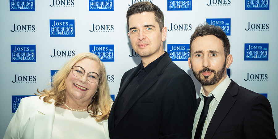 Image shows left to right: Sarah Bowles, Dave Abbott, Nathan Cassidy