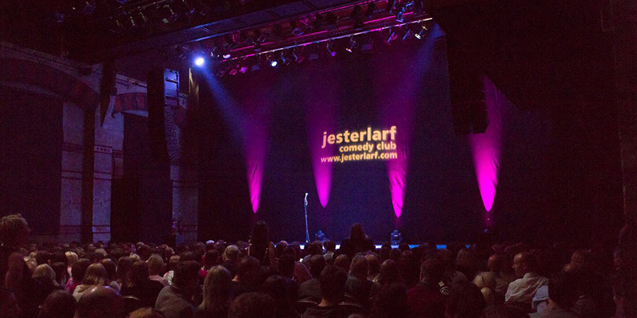 Jesterlarf Comedy Club. Copyright: Claire Ford