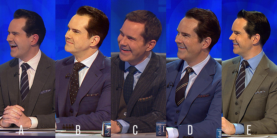 Jimmy Carr on 8 Out Of 10 Cats Does Countdown