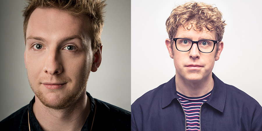 Image shows from L to R: Joe Lycett, Josh Widdicombe