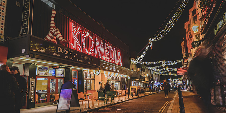 Komedia in Brighton in 2021. Credit: Kaleidoshoots