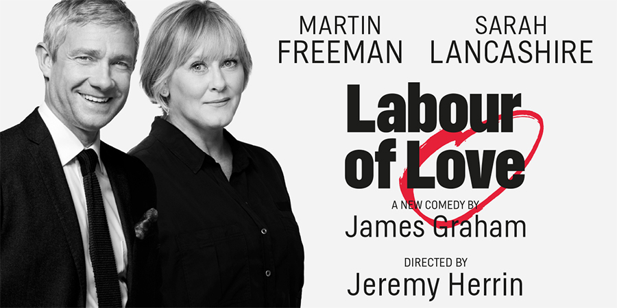 Labour Of Love, starring Martin Freeman and Sarah Lancashire. Image shows from L to R: Martin Freeman, Sarah Lancashire