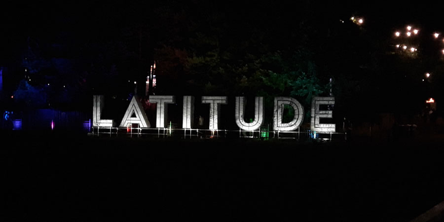 Latitude sign 2017. Copyright: Si Hawkins