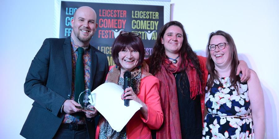 Firebug team at Leicester Comedy Festival Awards 2019