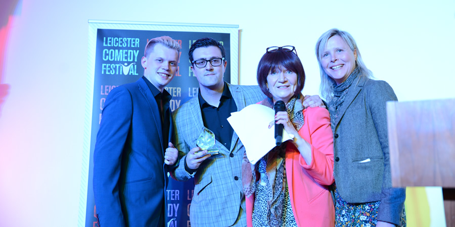 Just The Tonic at The Shed team at Leicester Comedy Festival Awards 2019