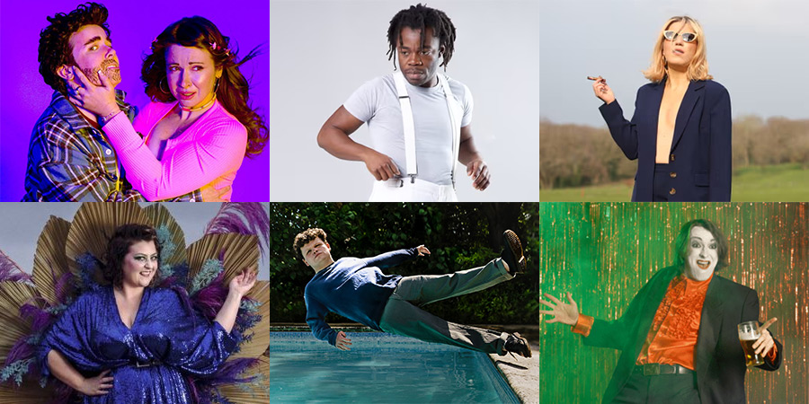 Image shows left to right: Natalie Palamides, Kiri Pritchard-McLean, Demi Adejuyigbe, Dan Tiernan, Olga Koch, Joe Kent-Walters