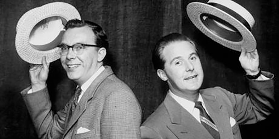 Image shows left to right: Eric Morecambe, Ernie Wise Image shows left to right: Eric Morecambe, Ernie Wise