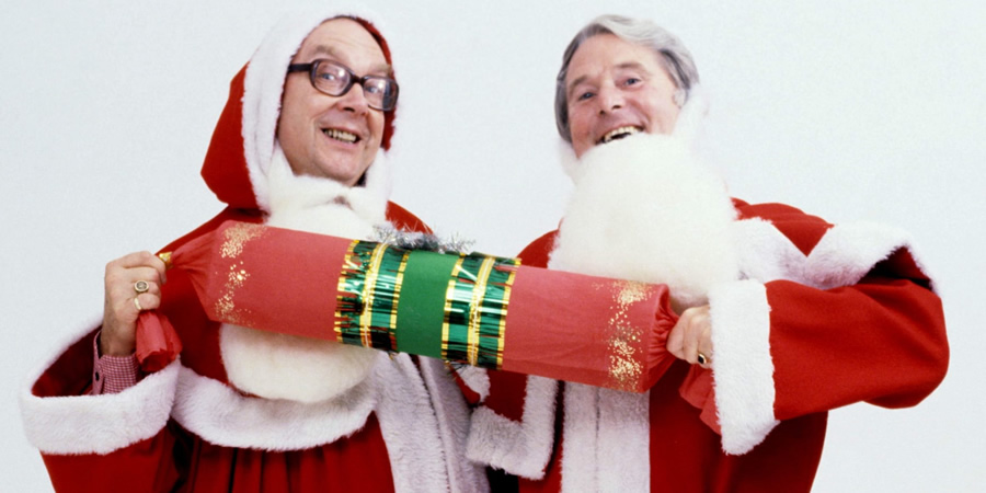 Image shows left to right: Eric Morecambe, Ernie Wise. Credit: Thames Television