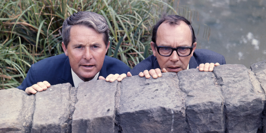 The Morecambe & Wise Show. Image shows from L to R: Ernie Wise, Eric Morecambe. Copyright: BBC History