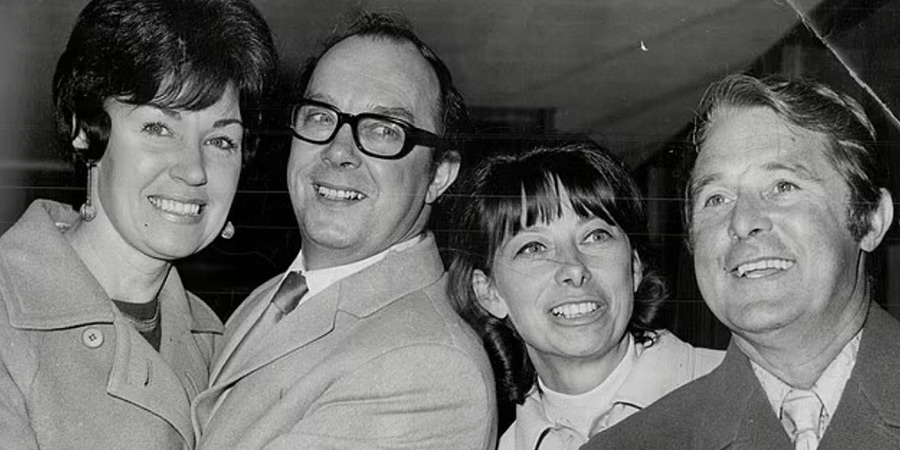 Image shows left to right: Joan Morecambe, Eric Morecambe, Doreen Wise, Ernie Wise Image shows left to right: Joan Morecambe, Eric Morecambe, Doreen Wise, Ernie Wise
