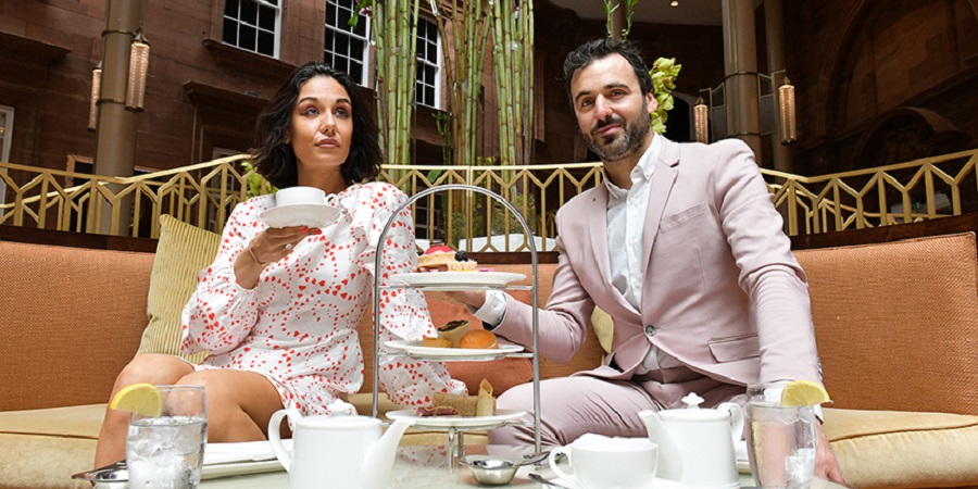 Image shows from L to R: Lily Lovett, Patrick Monahan. Copyright: Steve Ullathorne