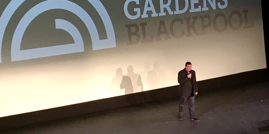 Peter Kay at the screening of the final episode of Car Share. Peter Kay