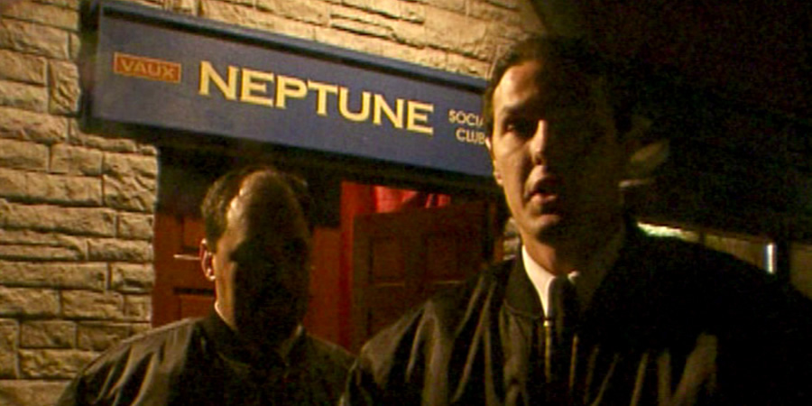 Neptune Social Club. Image shows from L to R: Max (Peter Kay), Paddy (Paddy McGuinness)