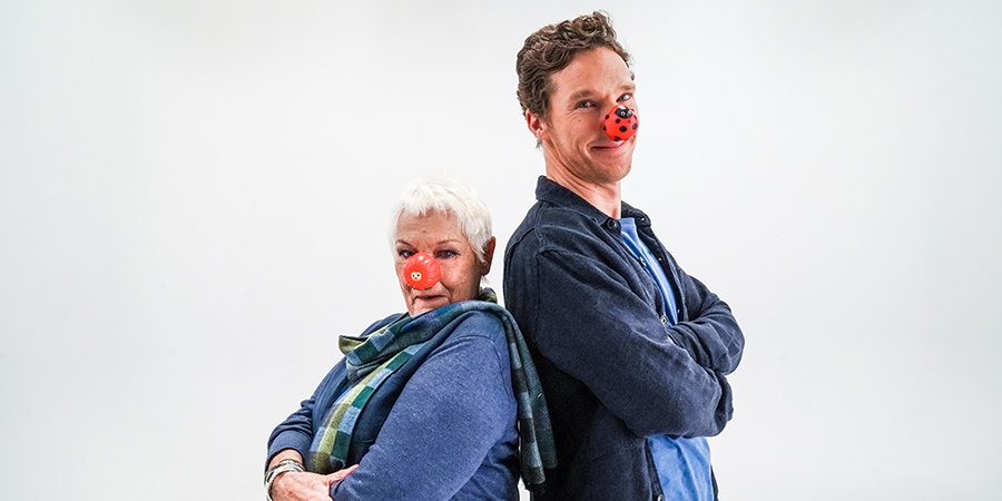 Image shows from L to R: Judi Dench, Benedict Cumberbatch