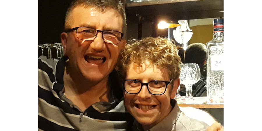 Image shows left to right: Richard Gill, Josh Widdicombe