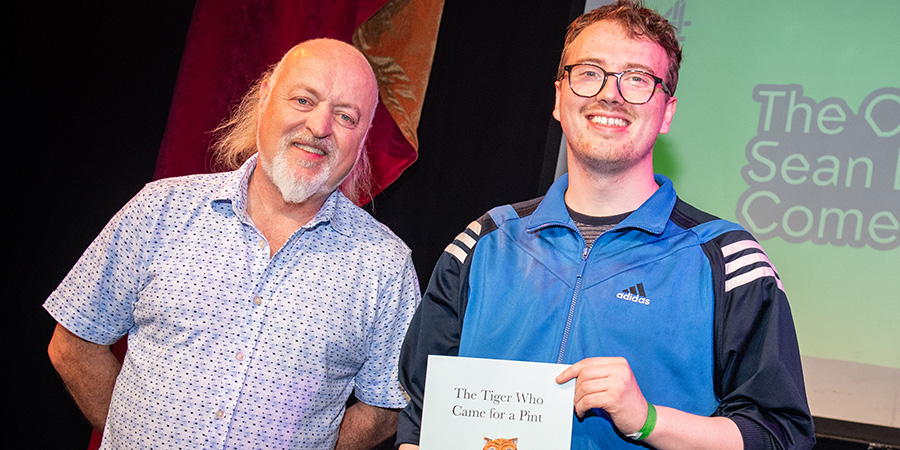 Image shows left to right: Bill Bailey, Eric Rushton. Credit: Will Johnston