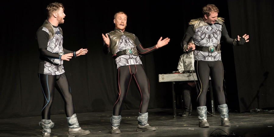 Sleeping Trees. Image shows from L to R: James Dunnell-Smith, John Woodburn, Joshua Smith. Copyright: Garry Platt