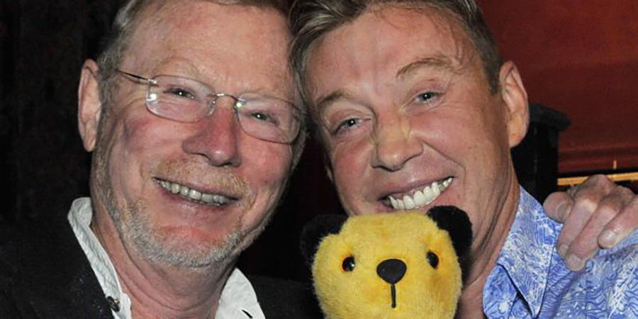 Image shows left to right: Matthew Corbett, Richard Cadell