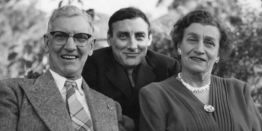 Spike Milligan and his parents, Leo and Florence