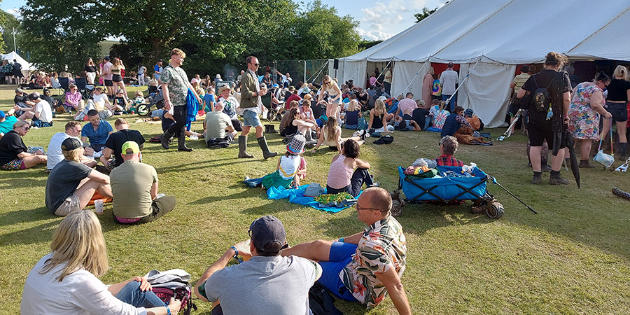 Standon Calling 2023. Credit: Si Hawkins, Hazelgee