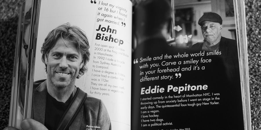 John Bishop in Steve Best's book. Copyright: Steve Best