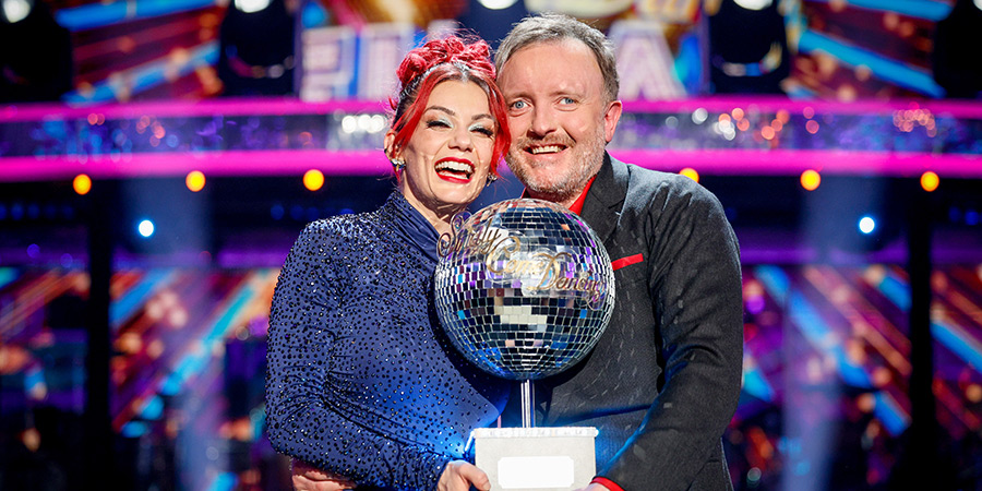 Strictly Come Dancing 2024. Image shows left to right: Dianne Buswell, Chris McCausland