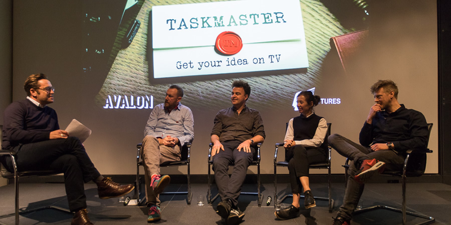 Taskmaster: Get Your Ideas On TV event. Copyright: RTS / Paul Hampartsoumian