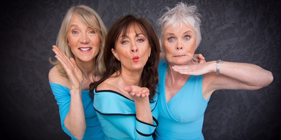 Three Menopausal Maids. Image shows from L to R: Lesley-Anne Webb, Carol Parradine, Susan Graham