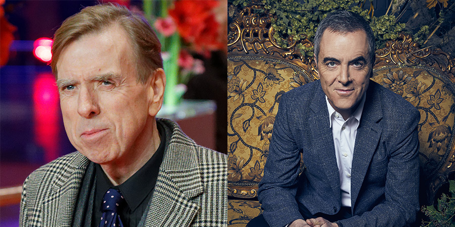 Image shows left to right: Timothy Spall, James Nesbitt