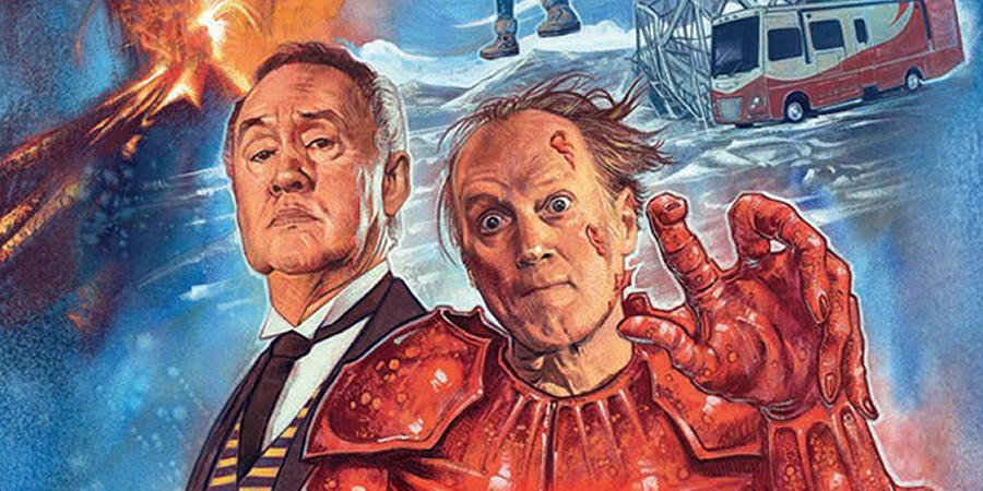 Vulcan 7. Image shows from L to R: Nigel Planer, Adrian Edmondson