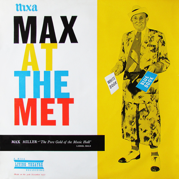 Max Miller - Mat At The Met front - NPT19026. Max Miller