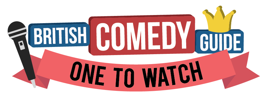 British Comedy Guide's One To Watch logo. Credit: BCG British Comedy Guide's One To Watch logo. Credit: BCG