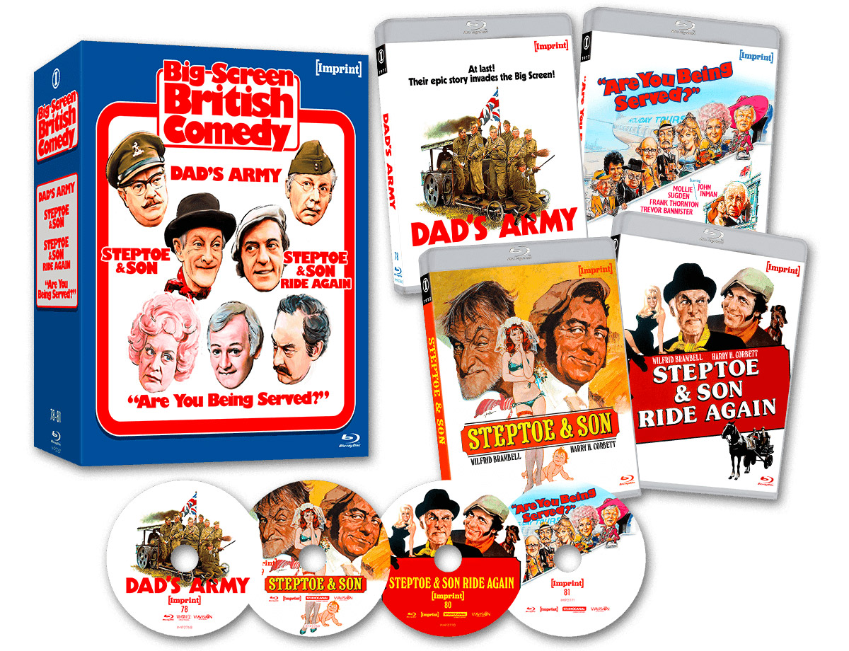 Big Screen British Comedy Blu-ray box set