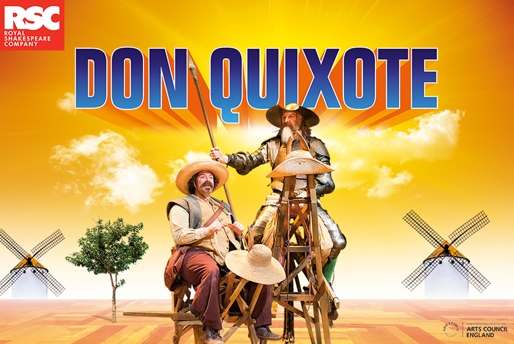 Don Quixote. Image shows from L to R: Rufus Hound, David Threlfall. Copyright: Helen Maybanks / RSC