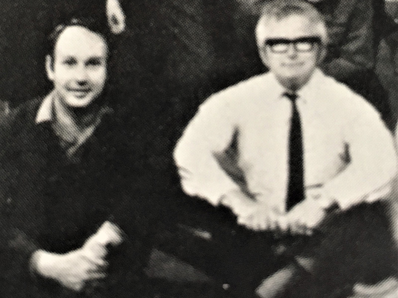 Image shows from L to R: David Croft, Harold Snoad