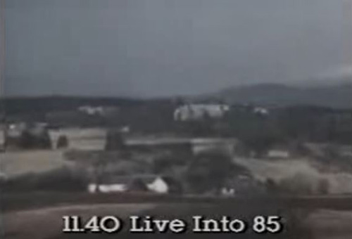 Live Into 85: Screenshot from TV promotional trailer