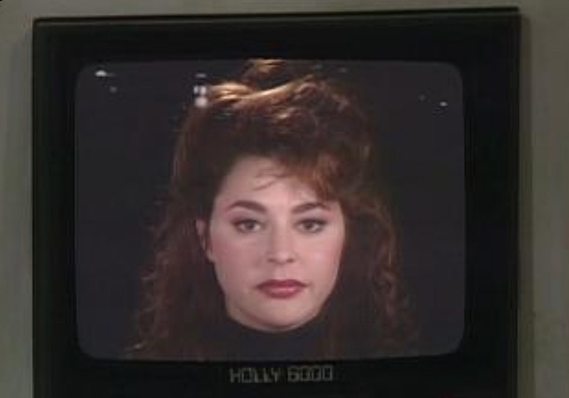 Jane Leeves as Holly in the Red Dwarf USA pilot. Jane Leeves