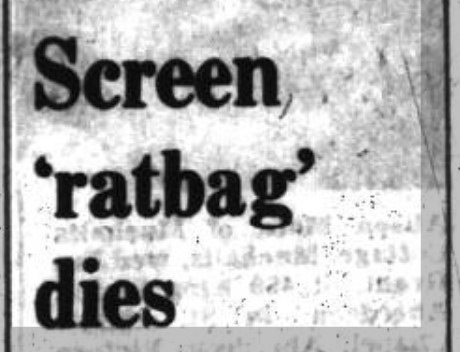 Rita Webb: Screen 'ratbag' dies