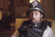 Up All Night. Policeman (David Mitchell). Copyright: Saltbeef TV