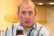 Gavin & Stacey. Pete (Adrian Scarborough). Copyright: Baby Cow Productions