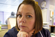 Getting On. Sister Den Flixter (Joanna Scanlan). Copyright: Vera Productions