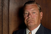 Just William. Mr Bott (Warren Clarke). Copyright: BBC