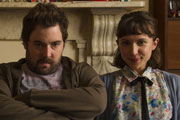 Uncle. Image shows from L to R: Andy (Nick Helm), Melodie (Esther Smith). Copyright: Baby Cow Productions