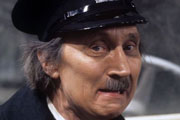 On The Buses. Inspector Blake (Stephen Lewis). Copyright: London Weekend Television