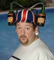 Benidorm. The Oracle (Johnny Vegas). Copyright: Tiger Aspect Productions