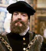 Blackadder. Lord Melchett (Stephen Fry). Copyright: BBC / Tiger Aspect Productions